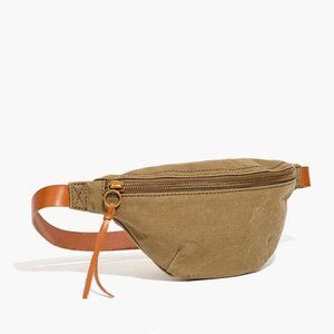 Madewell Canvas Fanny Pack in British Surplus NWT
